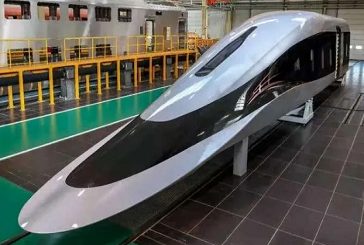 620公里時(shí)速高溫超導(dǎo)高速磁浮樣車下線了！